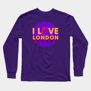 I Love Disco London Long Sleeve T-Shirt